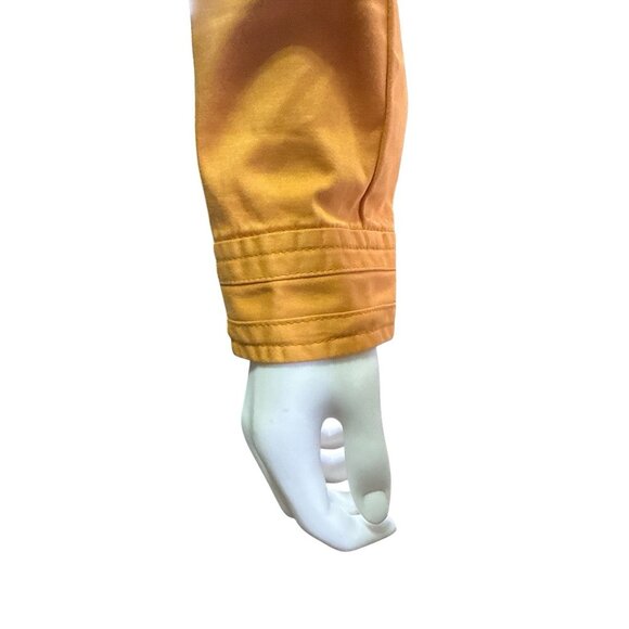 WHITE HOUSE BLACK MARKET Aura Band Jacket Size: 4 EUC Fall Mustard Boho Military - Picture 2 of 9